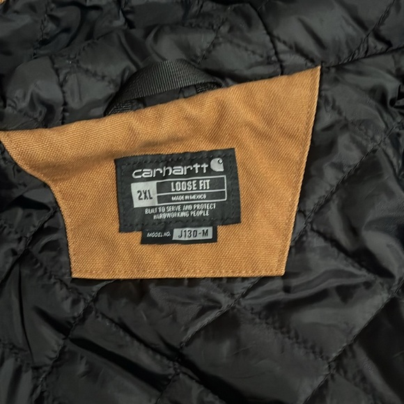 Men's 2XL Carhartt Insulated Active Jac - 3 Warmest Rating - Picture 6 of 11